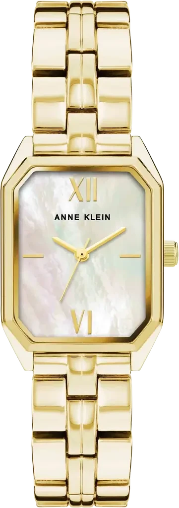 Наручний годинник жіночий Anne Klein AK/3774MPGB з перламутровим циферблатом та золотистим сталевим браслетом Наручний годинник жіночий Anne Klein AK/3774MPGB з перламутровим циферблатом та золотистим сталевим браслетом