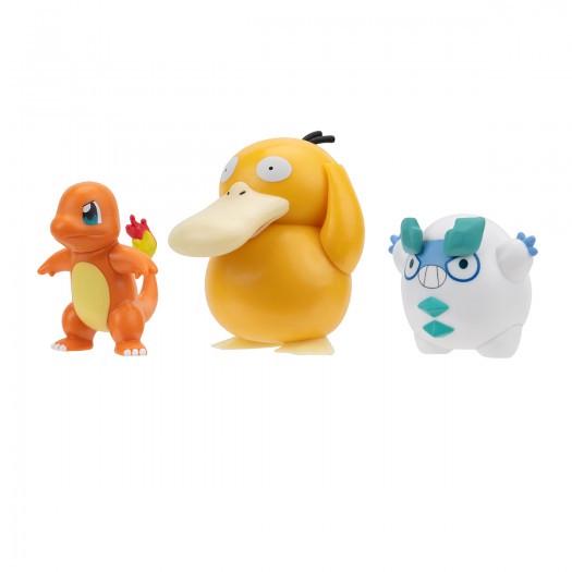 Набор игровых фигурок Pokemon W19 Чармандер/Галарский Дарумака/Псайдак (PKW3598-ks) - фото 3