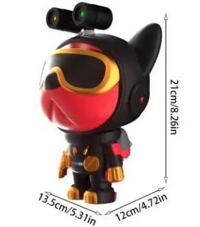 Нічник зіркового неба Space Robot Dog з пультом Red (3_05379) - фото 3 Нічник зіркового неба Space Robot Dog з пультом Red (3_05379) - фото 3