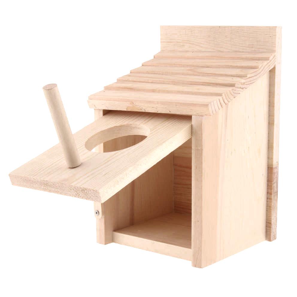 Гніздування для птахів з дерева Шилохвіст Бланже (ГНЗ-001001) - фото 3 Гніздування для птахів з дерева Шилохвіст Бланже (ГНЗ-001001) - фото 3