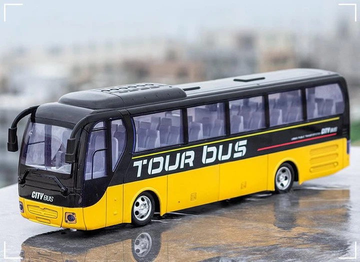 Автобус на радиоуправлении City Bus аккумулятор 3,7V свет фар 38 см (666-699 NA)