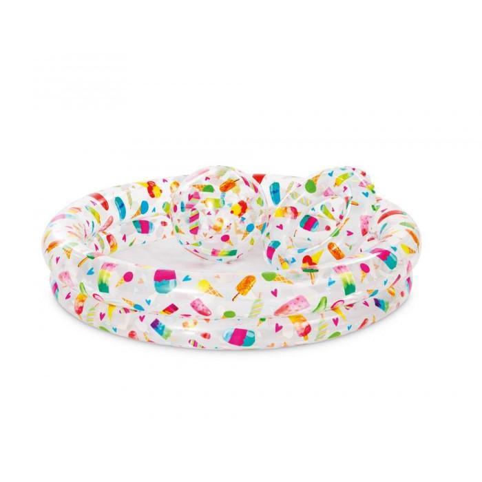 Комплект Intex надувной бассейн детский/надувные круги 122х25 см 2 шт. 150 л (52054) - фото 2 Комплект Intex надувной бассейн детский/надувные круги 122х25 см 2 шт. 150 л (52054) - фото 2