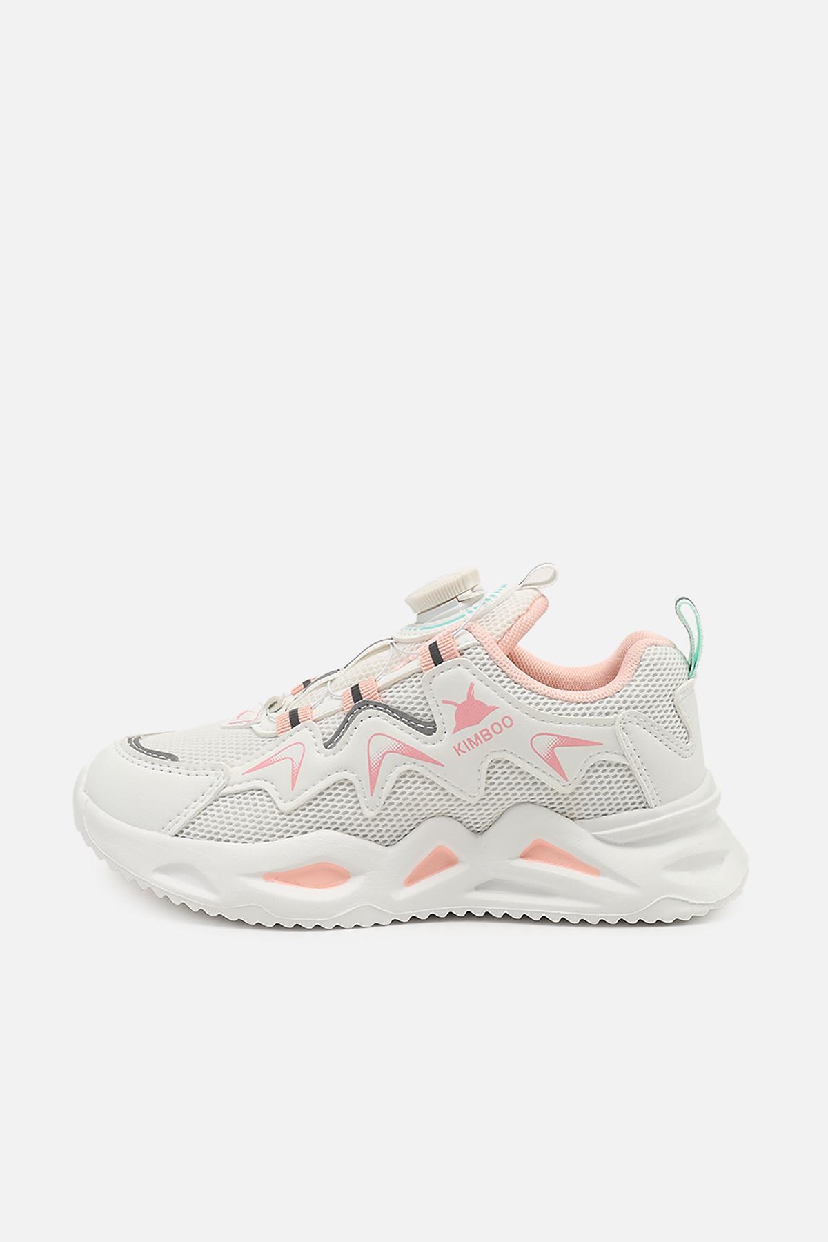 Кроссовки для девочки ЦБ-00273872 на плоской подошве р. 31 Белый (SKT001056622)