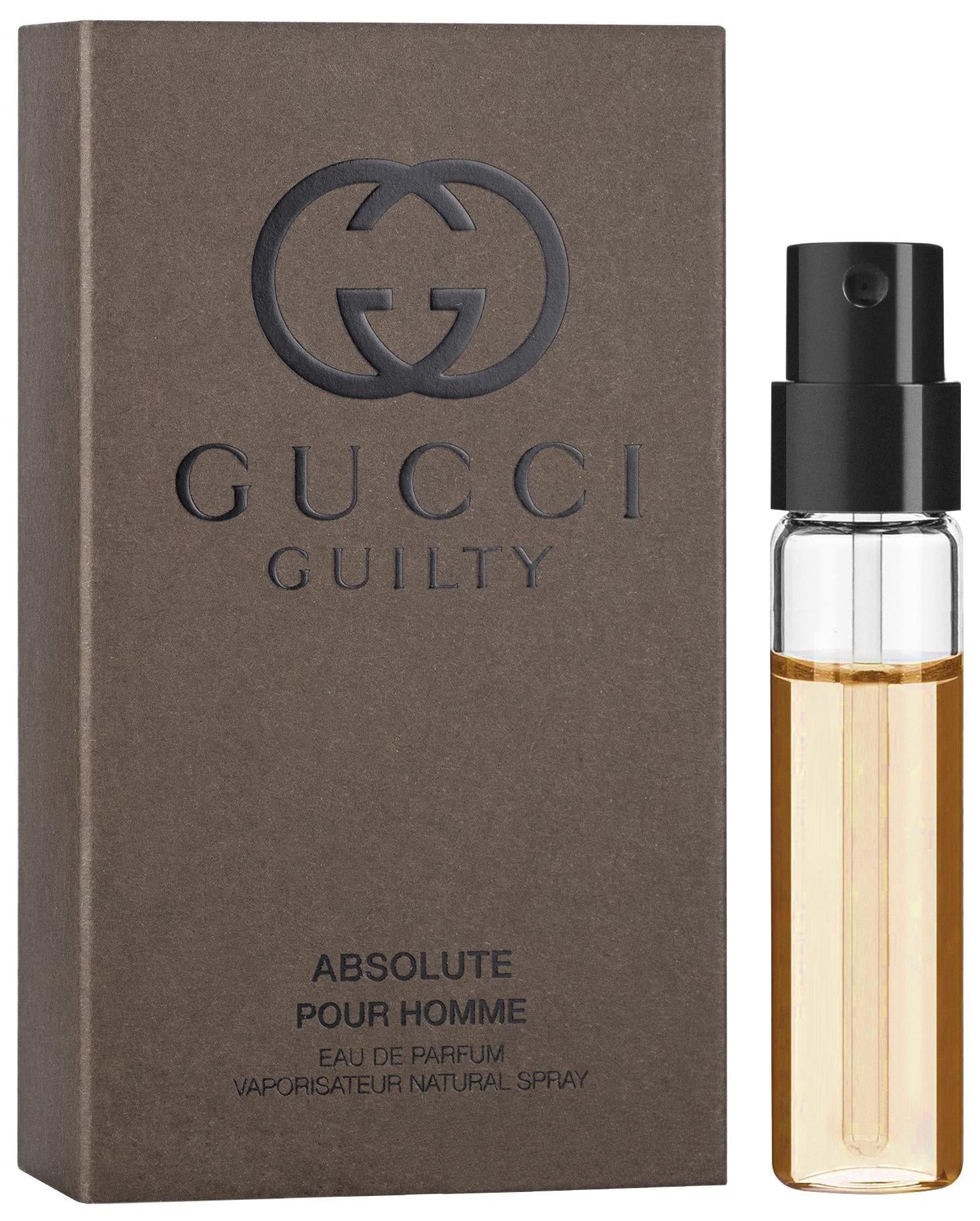 Парфюмированная вода для мужчин Gucci Guilty Absolute 1,5 мл пробник (389563)