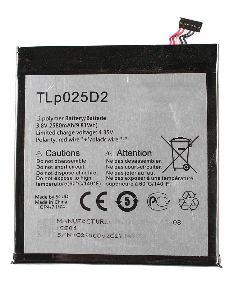 Батарея Alcatel One Touch Pixi 4 8050D/TLp025D2 PRC