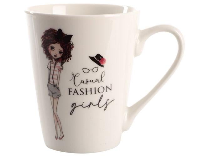 Чашка Limited Edition Fashion Girl B 300 мл (MLM-B02-T3977B)