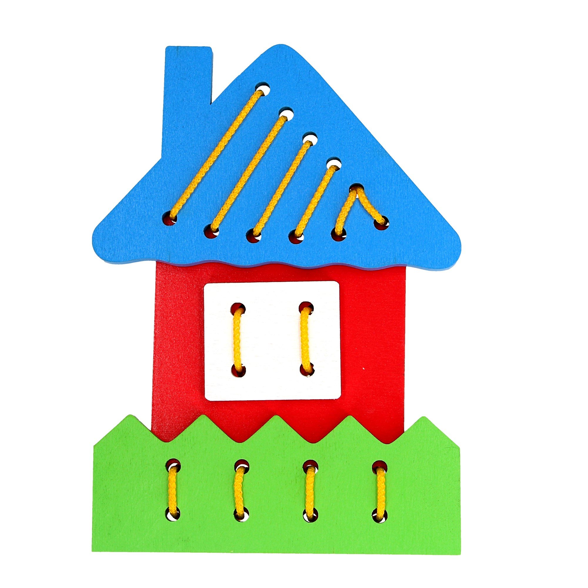 Игрушка-шнуровка Домик (32)
