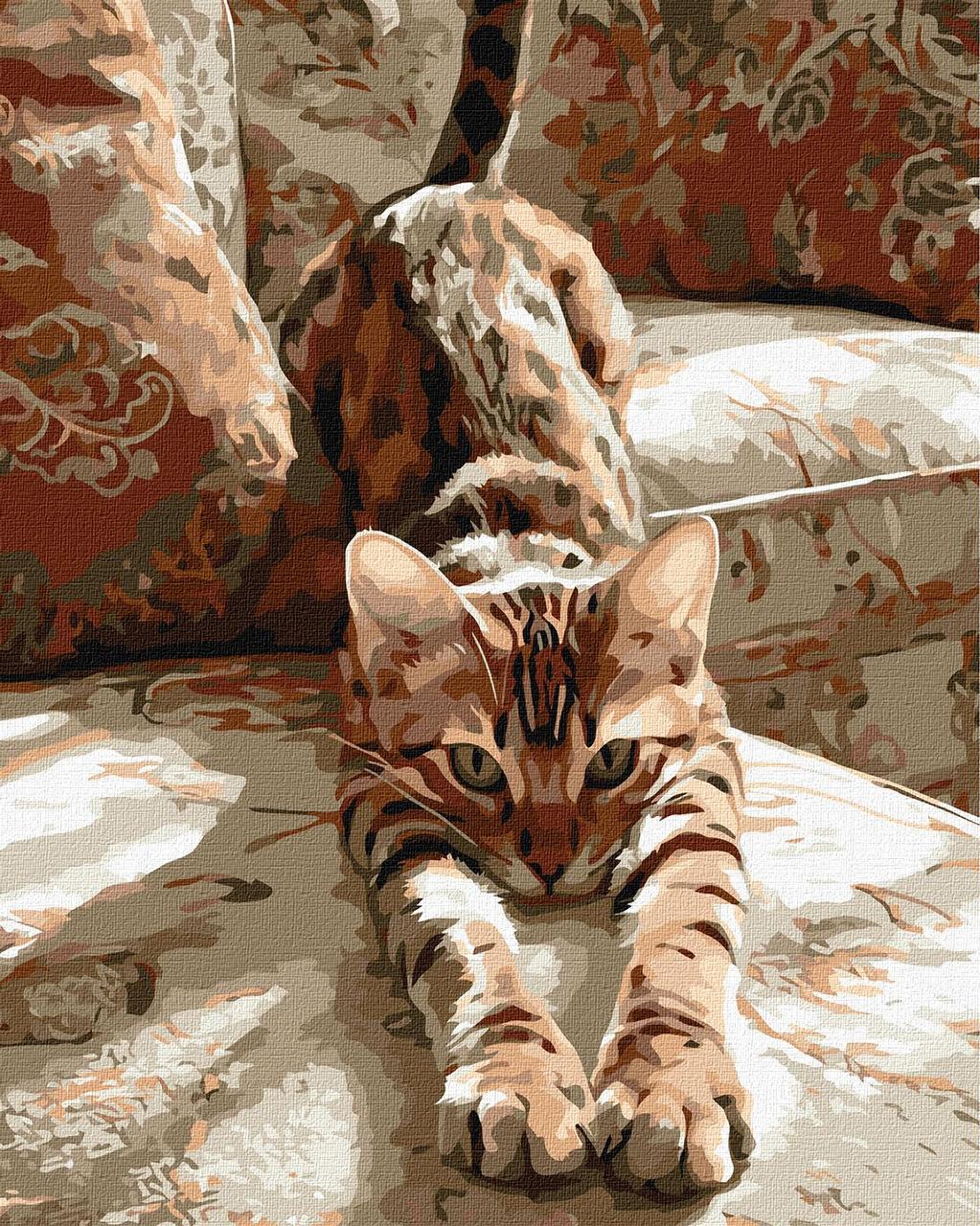 Картина по номерам Ideyka Утренняя разминка 40х50 см (2857040471)