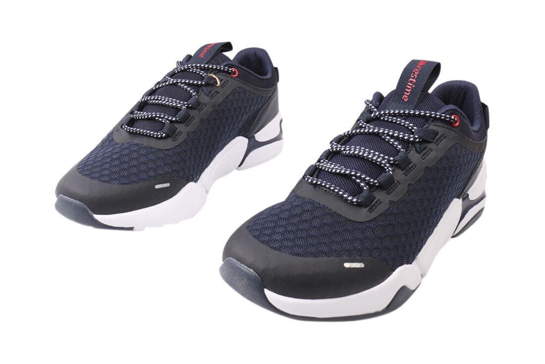 Кроссовки мужские Restime из текстиля на низком ходу на шнуровке р. 40 Синий (147-21LK) - фото 5