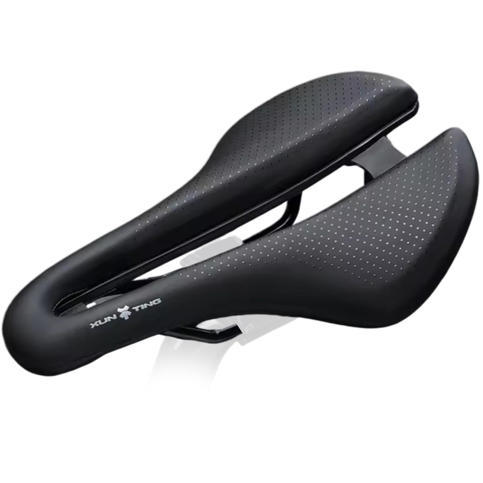 Седло для велосипеда эргономичное XunTing SAD-9521 Черный (XT-SAD9521-7009)