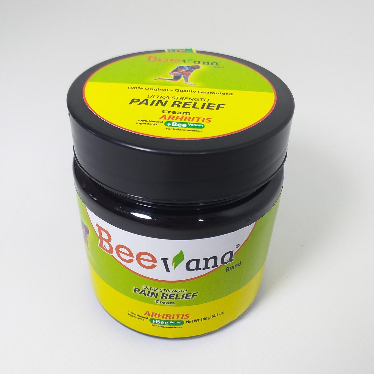 Крем от боли в суставах Beevana +Bee-Venom с пчелиным ядом 180 г (X-1985)