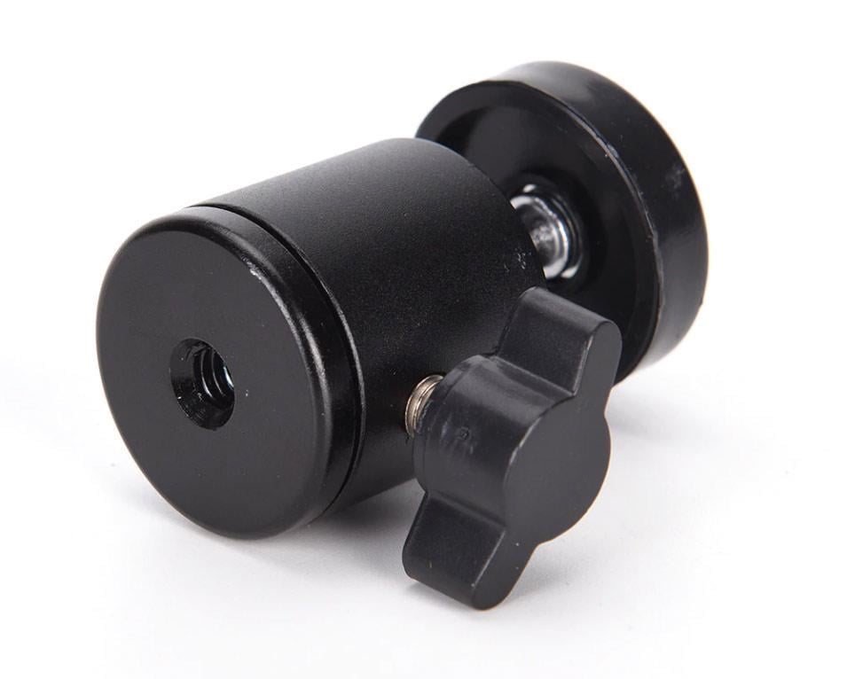 Адаптер перехідник шарнірний металевий Primo KR-04 на штатив під різьблення 1/4" (985349977) - фото 4 Адаптер перехідник шарнірний металевий Primo KR-04 на штатив під різьблення 1/4" (985349977) - фото 4