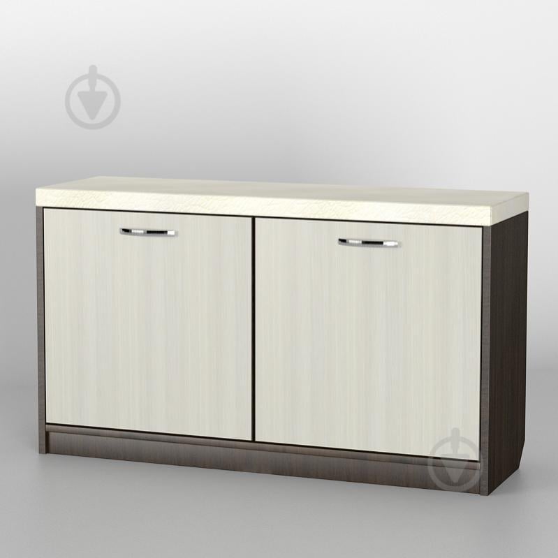 Тумба для обуви Тиса Мебель ТО-125 Венге Молочный