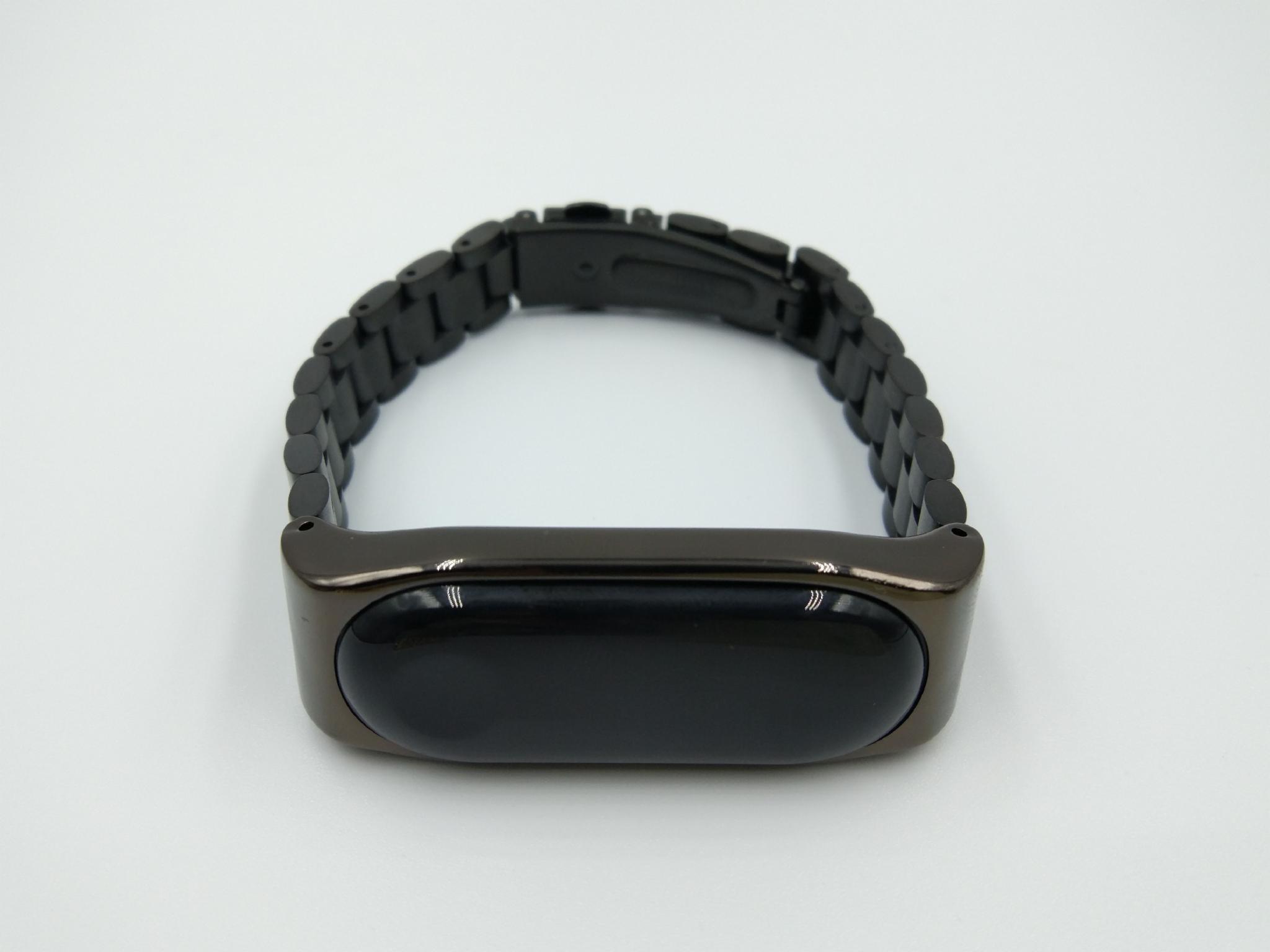 Ремешок MiJobs металлический для Xiaomi Mi Band 5/4/3 Черный (1789P) - фото 9 Ремешок MiJobs металлический для Xiaomi Mi Band 5/4/3 Черный (1789P) - фото 9