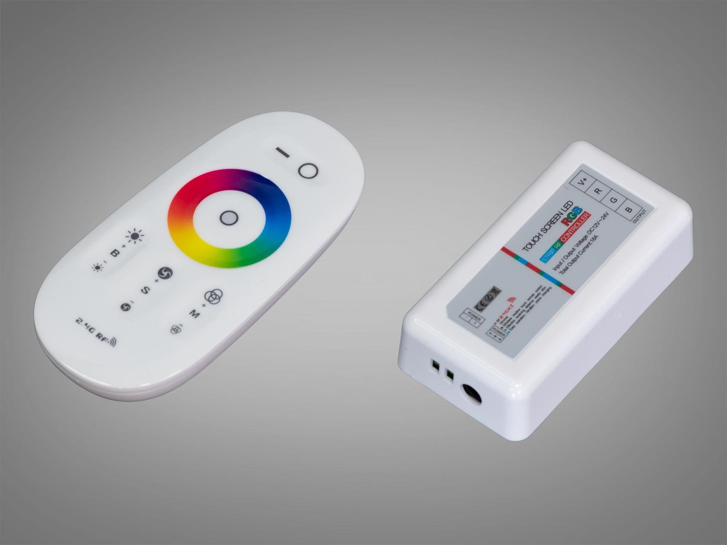 Контроллер с дистанционным управлением для RGB ленты (PC-H16-RGB-RF2.4G-18A)