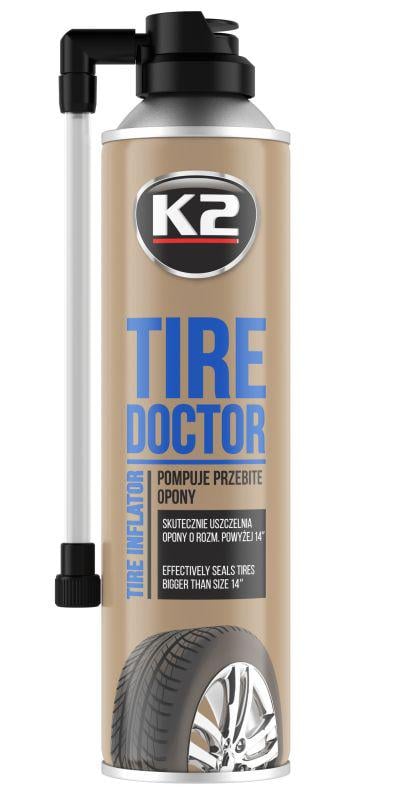 Вулканизатор шин K2 Tire Doktor аэрозоль 500 мл - фото 1