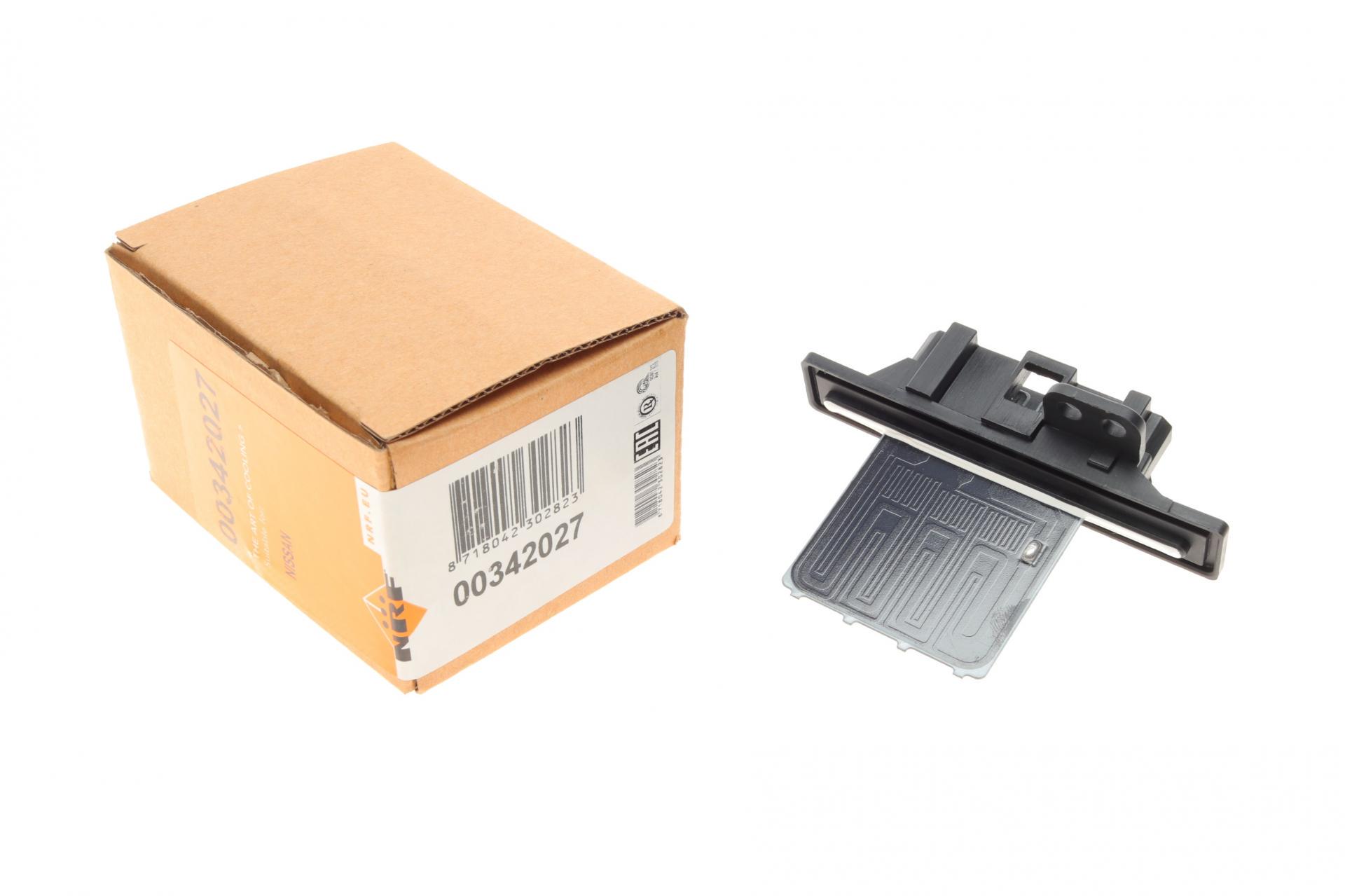 Резистор вентилятора пічки Nissan Almera/Primera 95-01 (342027 NRF)