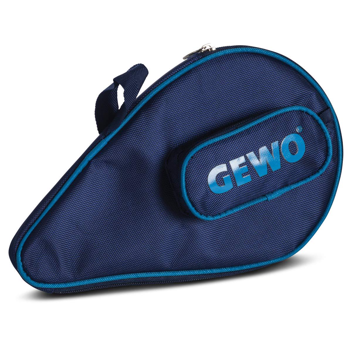 Чехол для ракетки Gewo Round Cover Wave с отделением для мячей Marine/Light Blue (109676962)