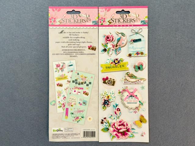 Набор 3D наклейки Винтаж