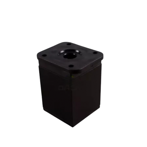 Мебельная ножка регулируемая Sigma 60x40x40 мм квадратная Черный матовый (713778)