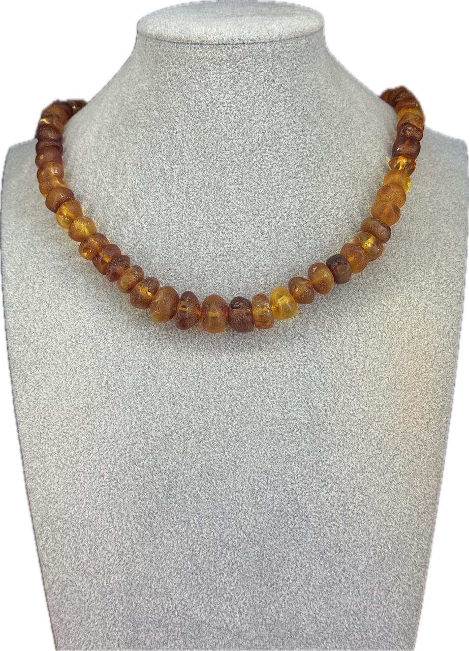 Бусы из янтаря лечебные 48 см (н-654)