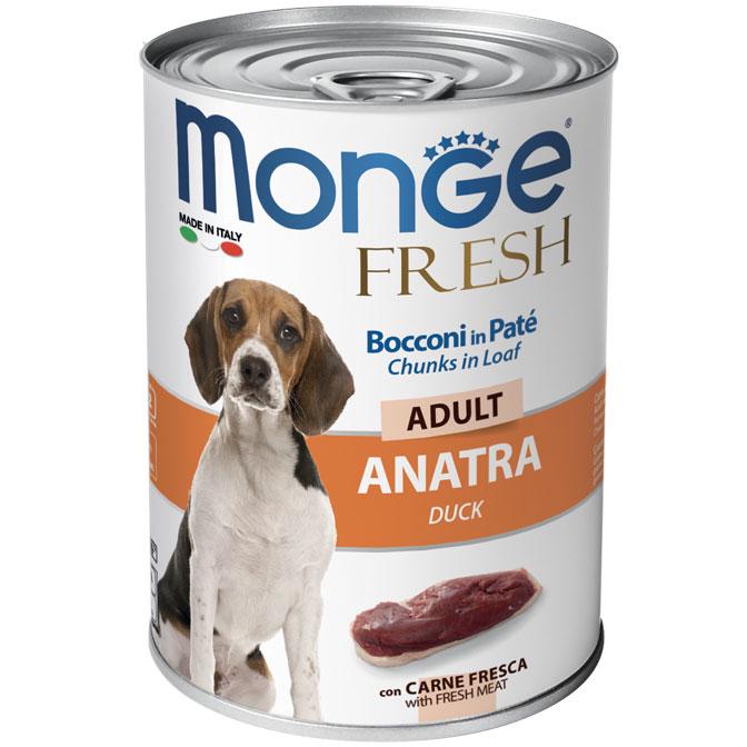 Корм влажный для собак Monge Dog Fresh Утка 400 г (46700)