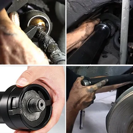 Съемник рулевых тяг в наборе 12 адаптеров разного размера для быстрого снятия и установки тяги (J00122) - фото 9