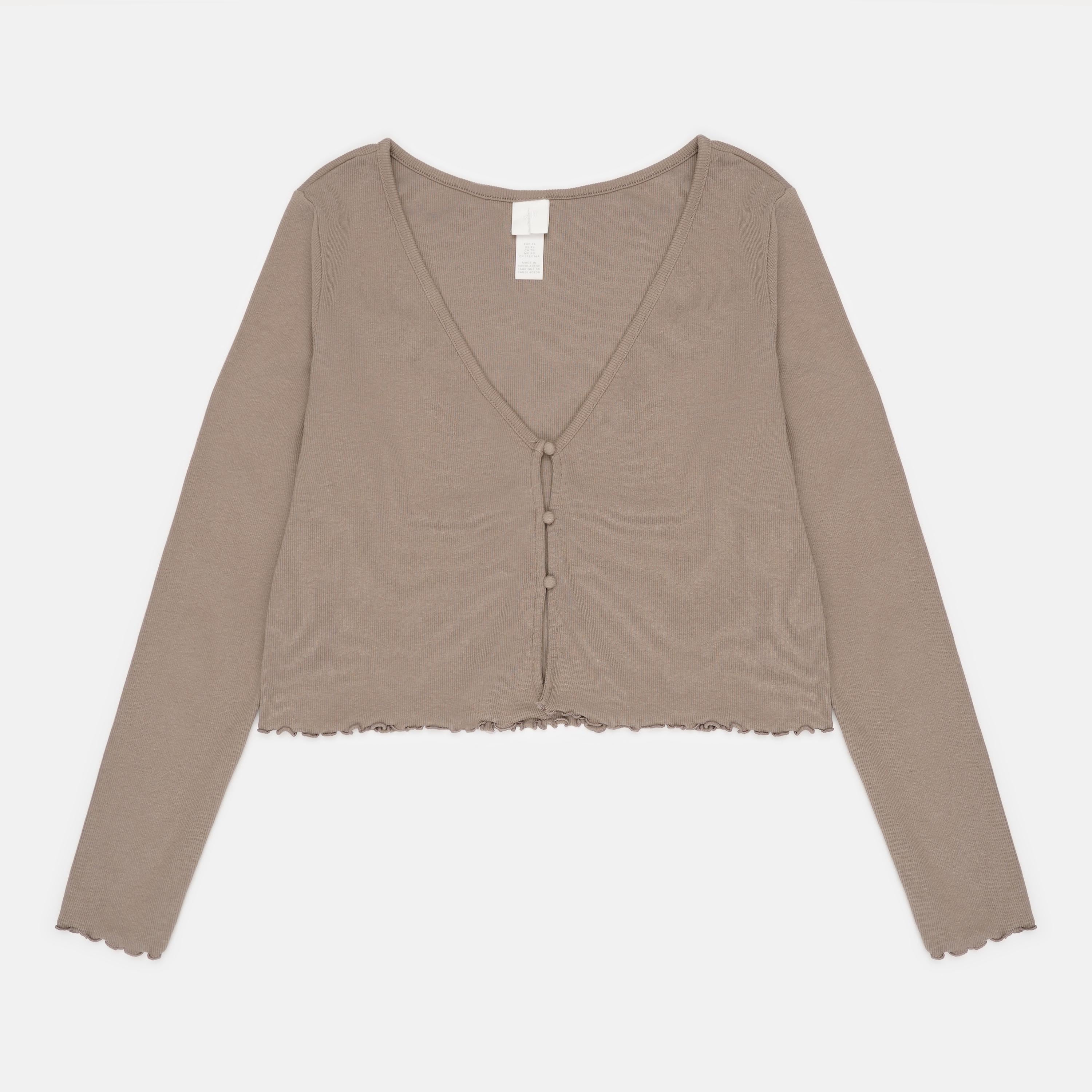 Кардиган H&M XL Темно-бежевий (X26081033158)