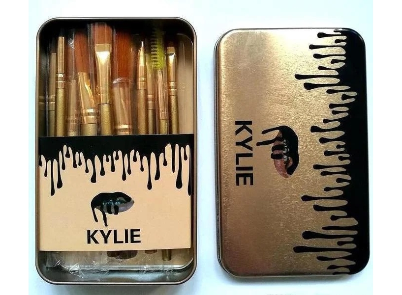 Кисточки для макияжа Make up brush set Золотой Кисточки для макияжа Make up brush set Золотой
