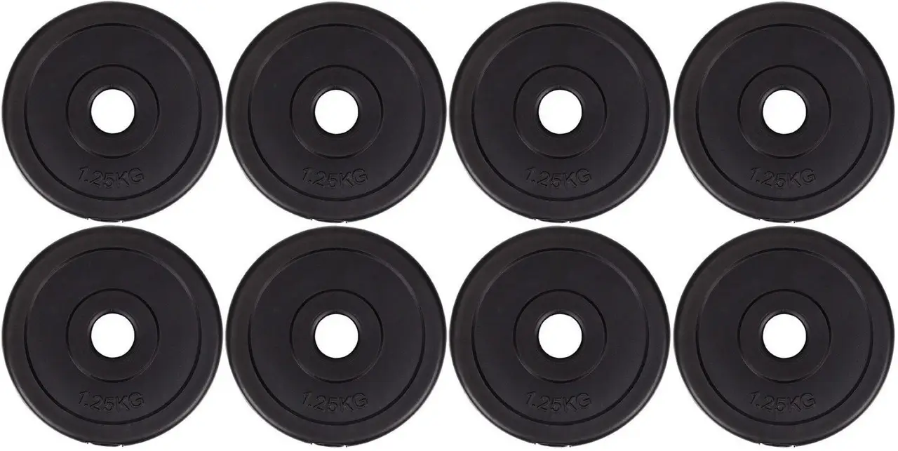 Диски для штанги и гантелей WCG 8 шт. по 1,25 кг (8x1,25kg-1-2)