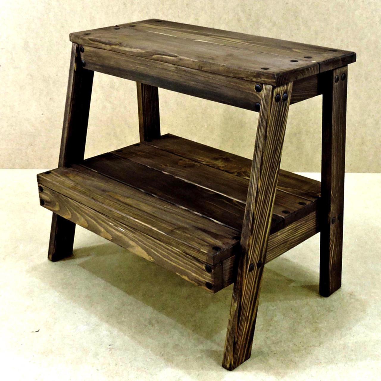 Скамейка-ступенька из дерева Палус Капучино (ССТ-000409)