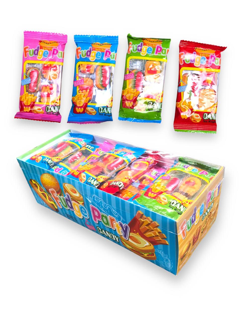 Мармелад жевательный Fudge Party Фастфуд 30 шт. (00000005027)