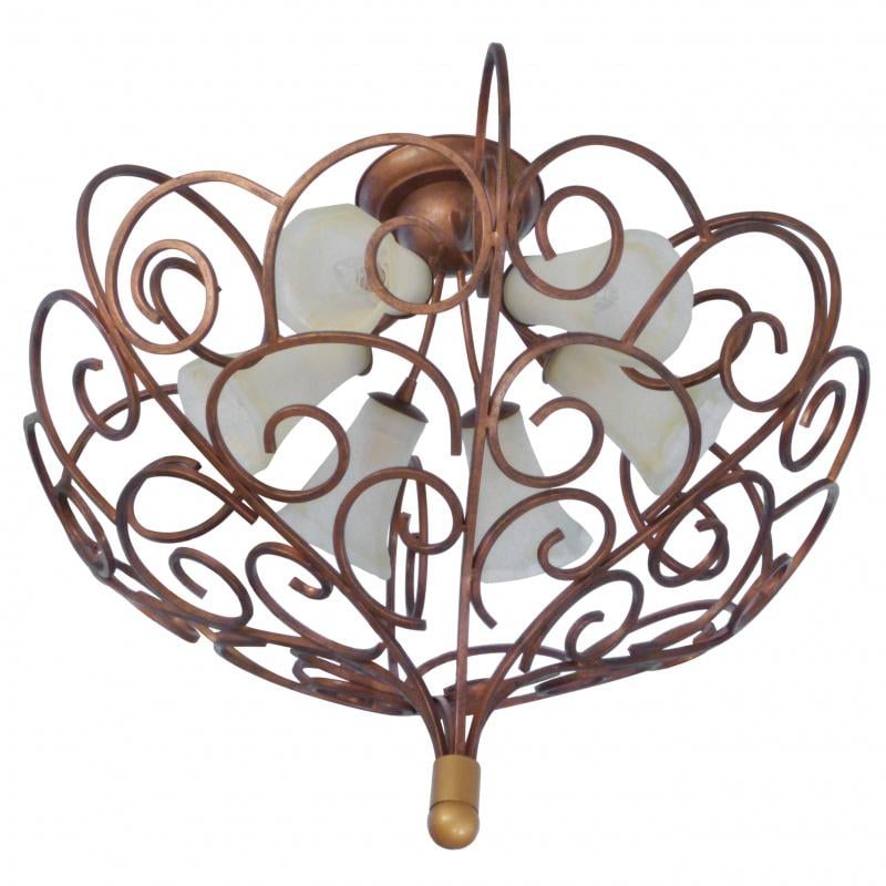 Люстра кованая потолочная Brille BR-02 282C/6 E14