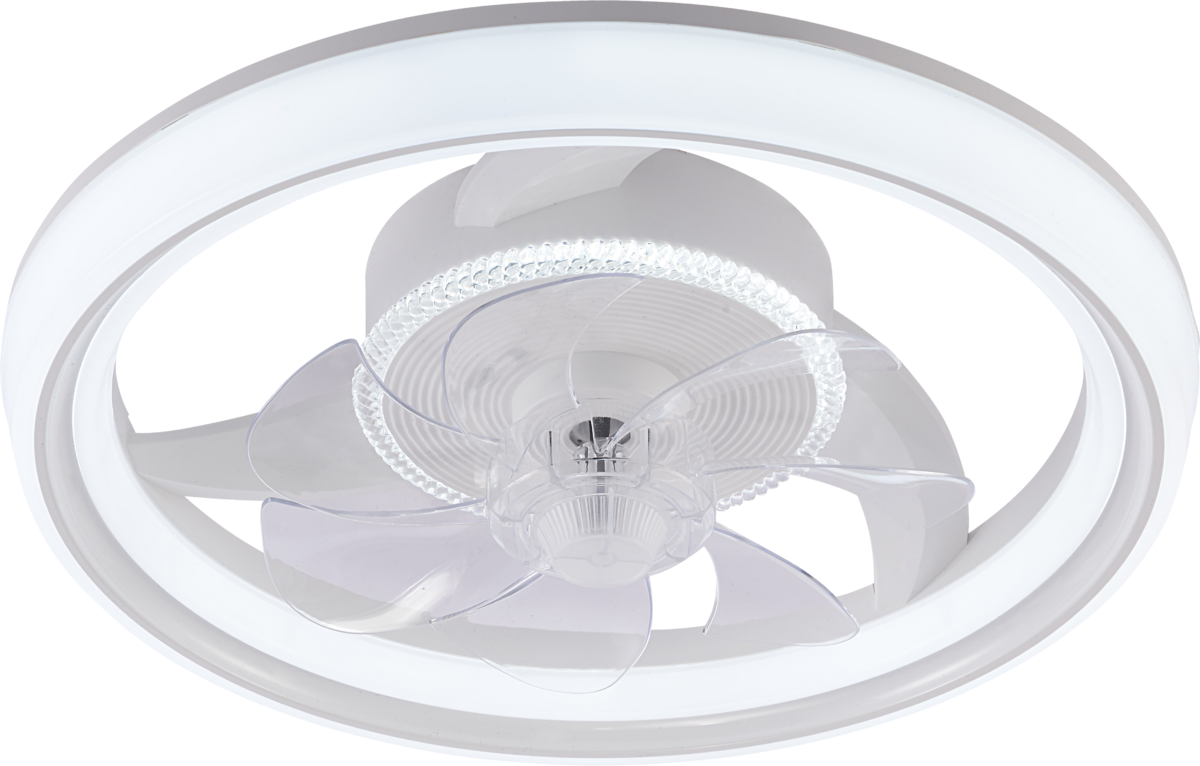 Люстра-вентилятор потолочная светодиодная Light House SRS-20615/480 WH Белый