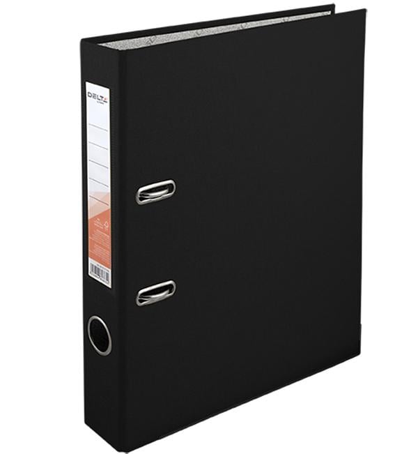 Папка-регистратор Axent Delta односторонняя А4 полипропилен 50 мм собрана Черный (d1713-01c)