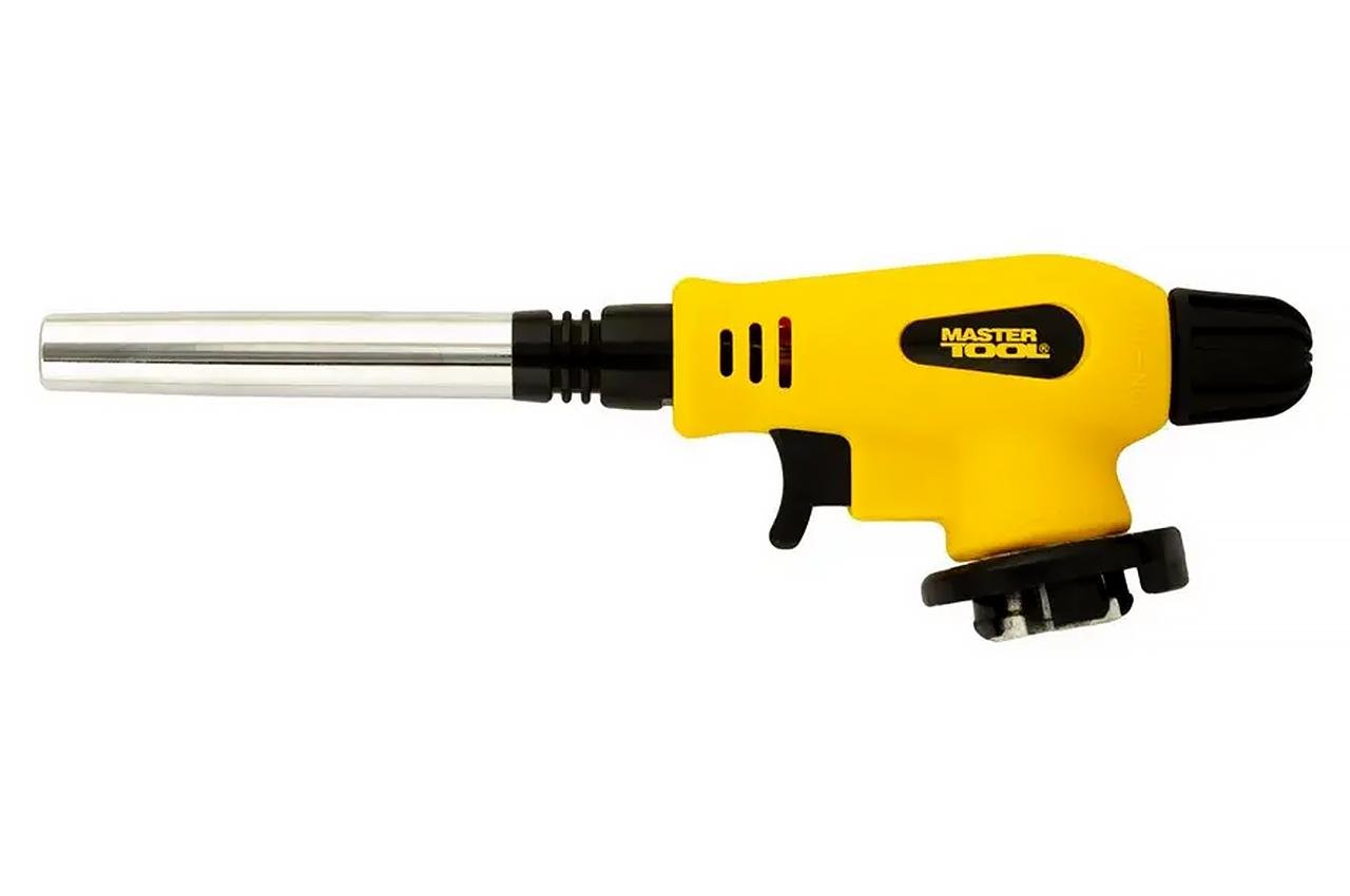 Пальник газовий з п'єзопідпалом MasterTool 44-5042 фотон Long d 14 мм
