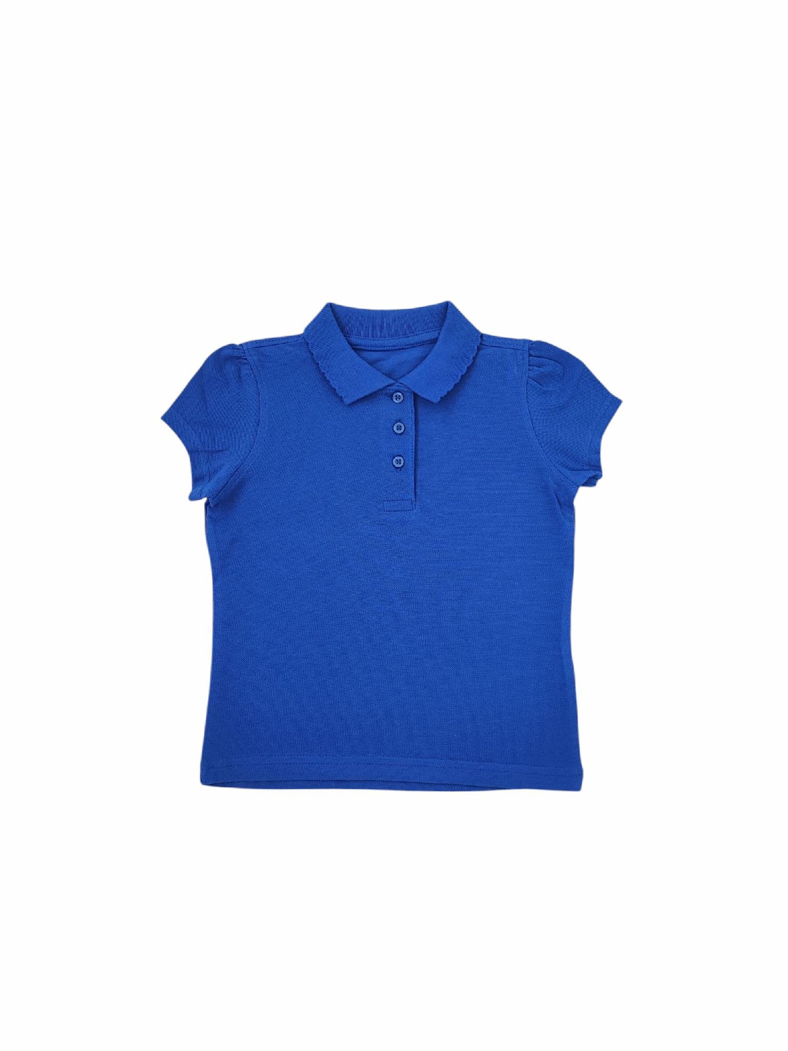 Футболка-поло дитяча для дівчинки George 98-104 см Синя (25091712)