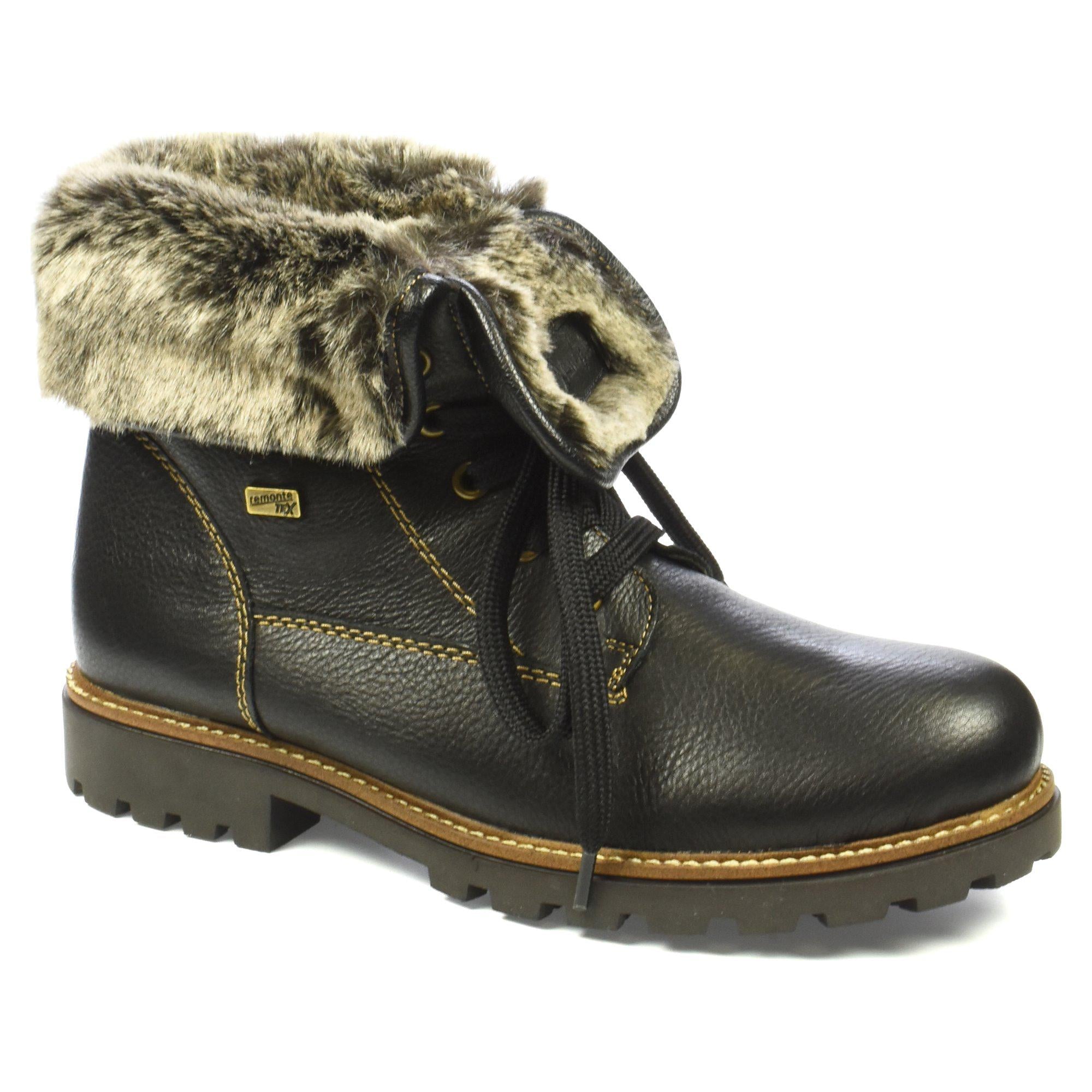 Ботинки зимние женские Remonte р. 39 Черный (011347-39)