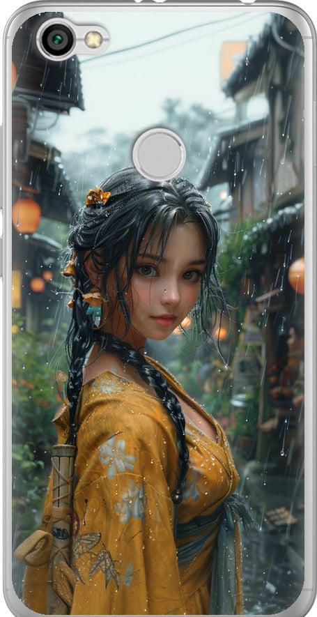 Чехол на Xiaomi Redmi Note 5A Prime Anime-girl (6133t-1063-42517)