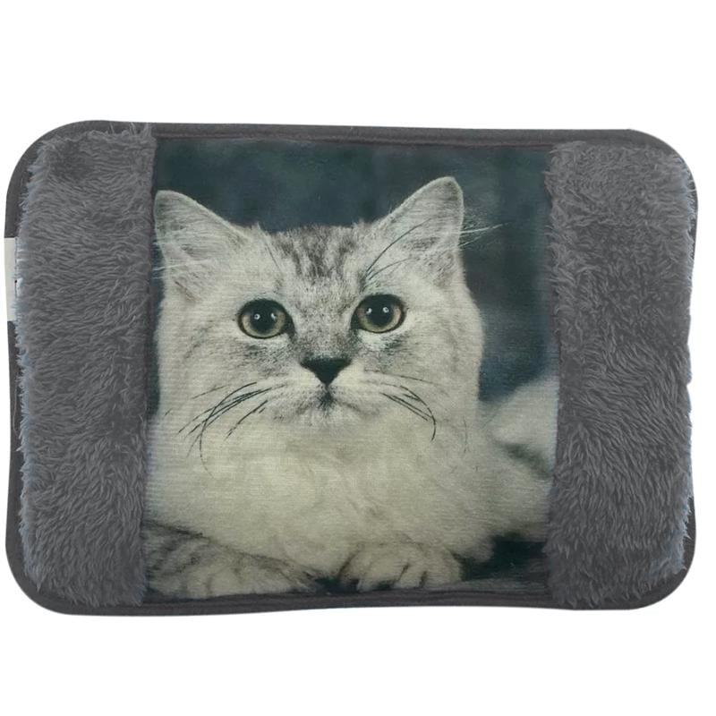 Электрическая грелка Borsa Acqua Котик муфта с автоотключением Серый (f7ff05b1) - фото 1 Электрическая грелка Borsa Acqua Котик муфта с автоотключением Серый (f7ff05b1) - фото 1