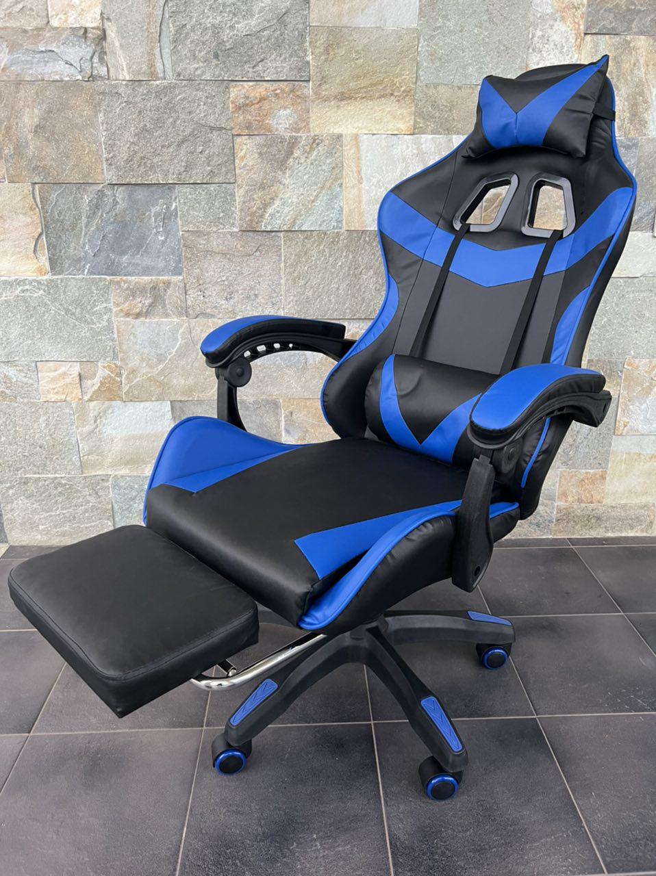 Крісло геймерське Prestige 730 Чорно-синій - фото 4 Крісло геймерське Prestige 730 Чорно-синій - фото 4