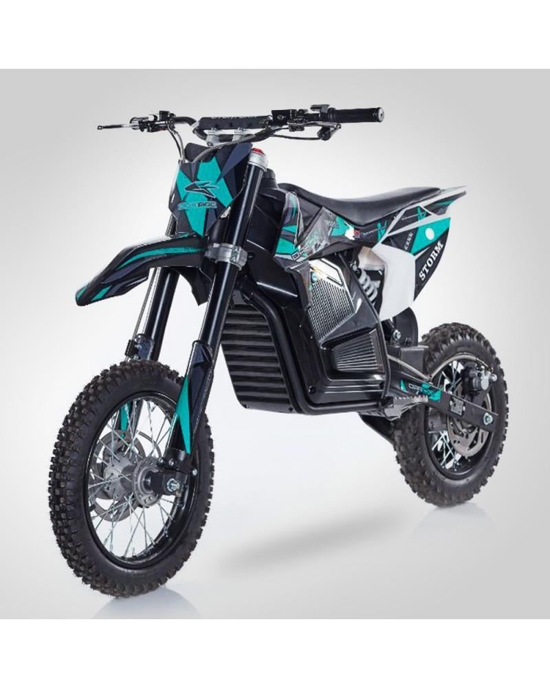 Мотоцикл электрический мини KXD 707 E-1000 W 14/12 Синий (24818538)