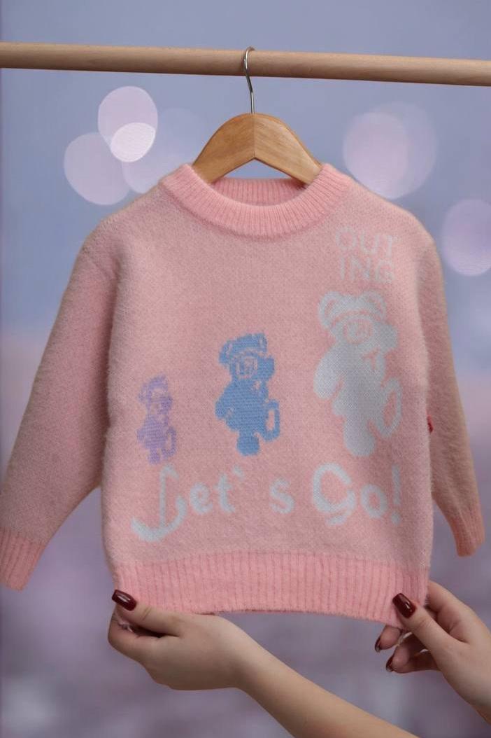 Свитер детский для девочки 92 см Розовый (196215) Свитер детский для девочки 92 см Розовый (196215)