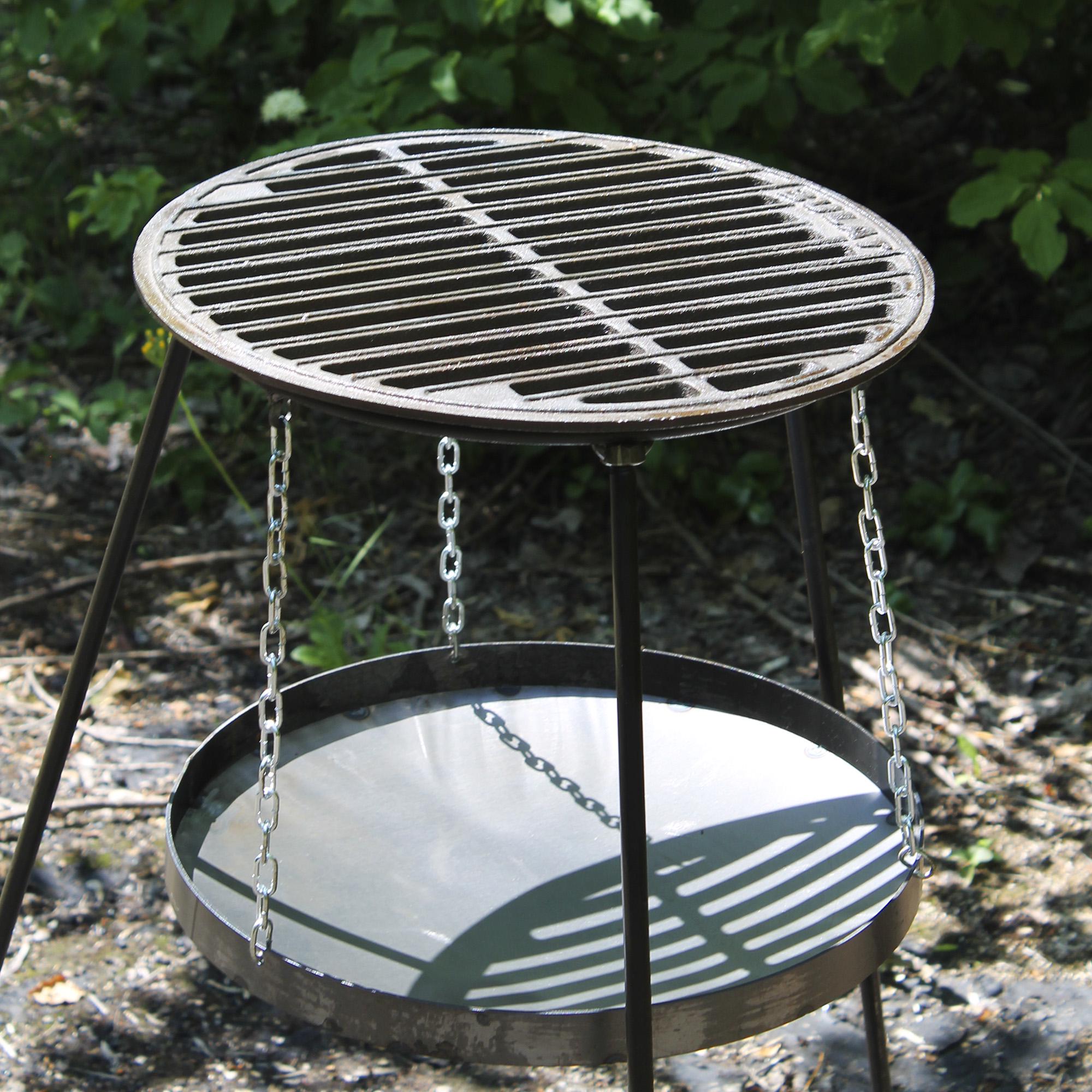 Решетка-гриль для САДЖа чугунная - фото 4