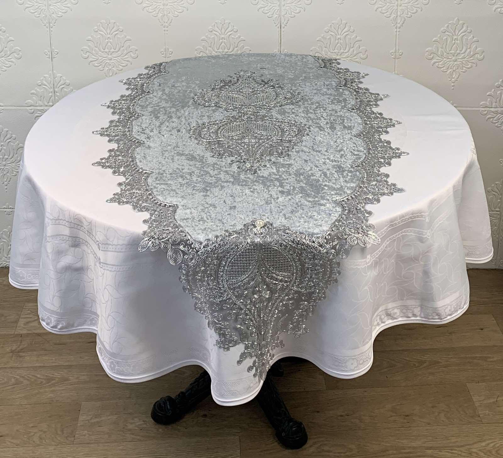 Набір доріжок Acme Tekstil PVS Payidar Silver (CN30889)