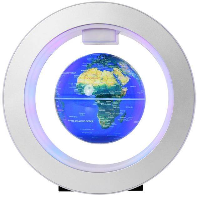 Глобус-ночник с вращающейся картой мира на подставке (23361717)