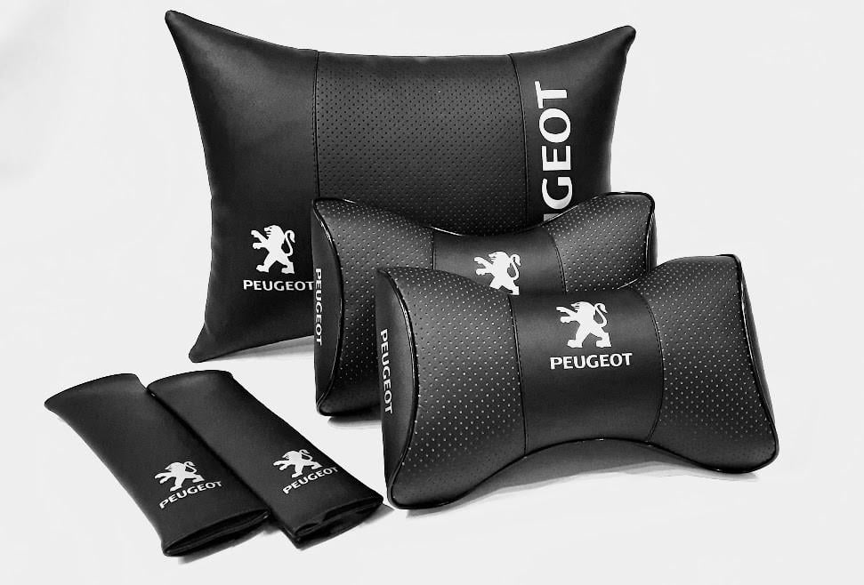 Подушки в автомобіль з комплектом аксесуарів для салону Peugeot (00875)