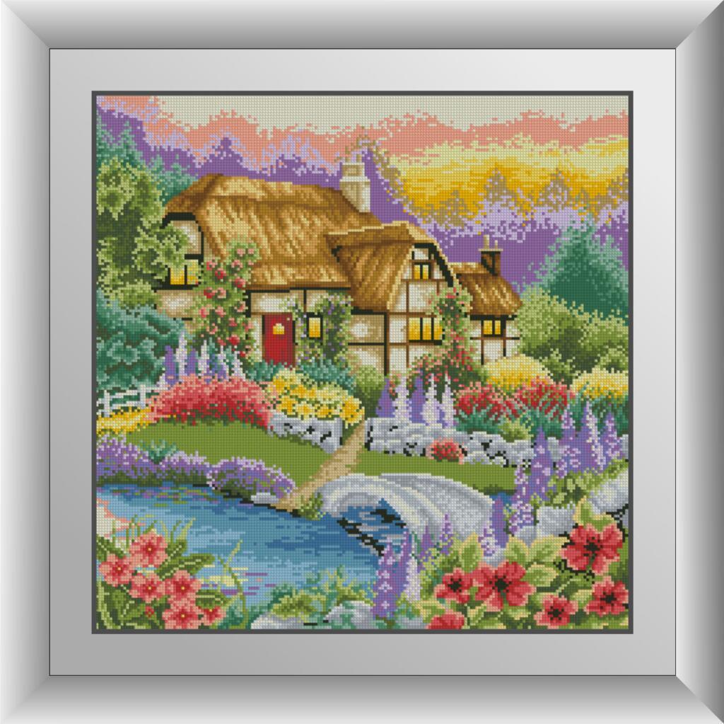 Алмазная мозаика Dream Art Тихий уголок 48x48 см (DA.30323)