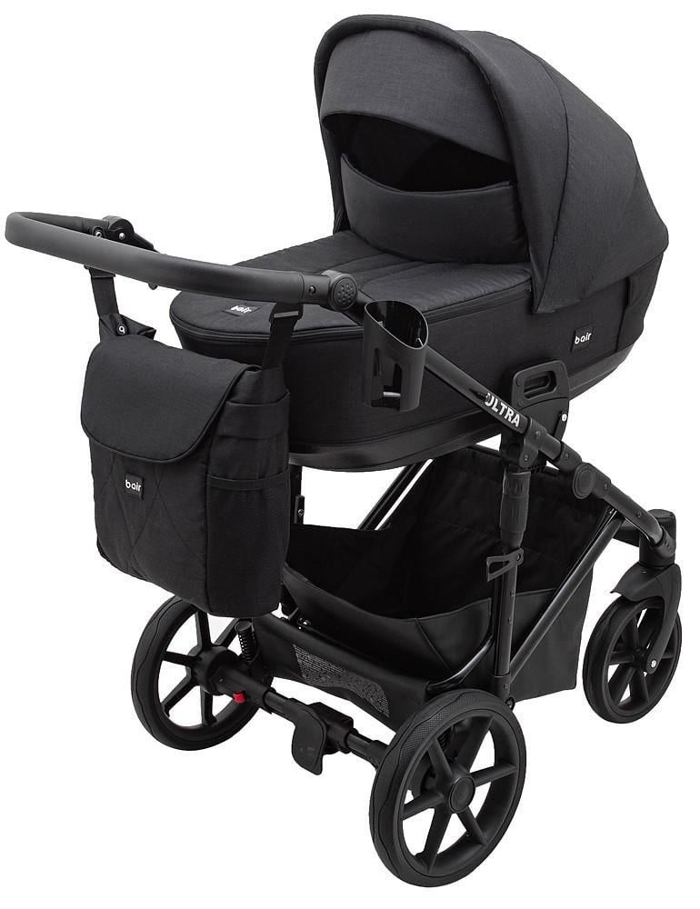Коляска 2в1 Bair Ultra Soft U-452 Черный (680621) Коляска 2в1 Bair Ultra Soft U-452 Черный (680621)