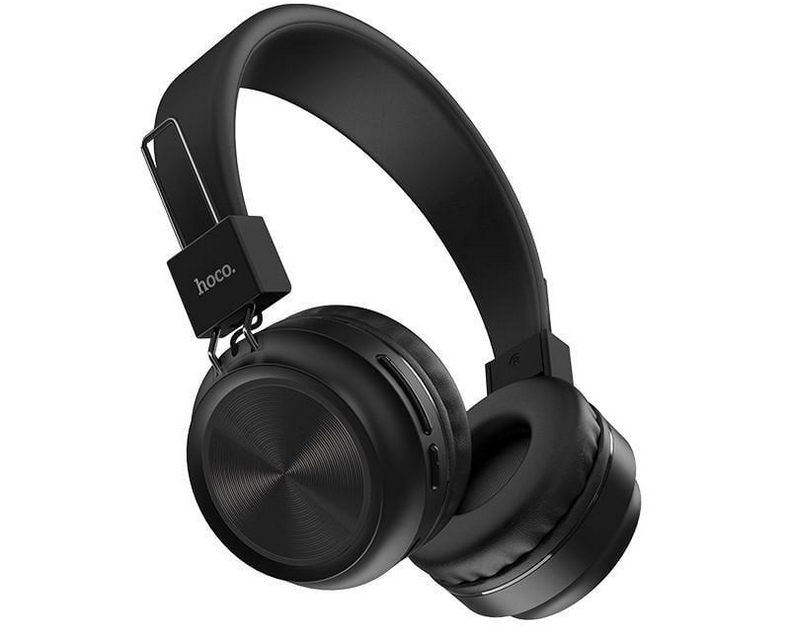 Наушники Bluetooth Hoco Promise W25 MicroSD/AUX Black